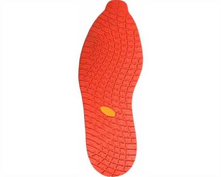 ALPINE PASS APOLO full rubber sole SOLE UNIT RED SIZE 39/41