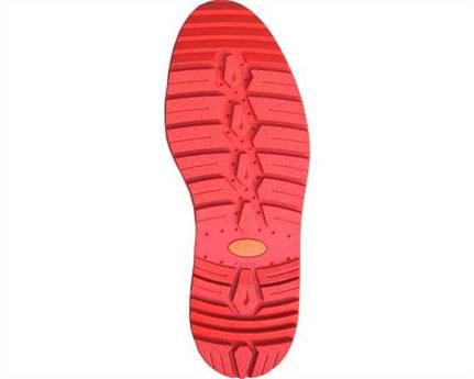 ALPINE PASS ARES full rubber sole SOLE UNIT RED SIZE 39/41