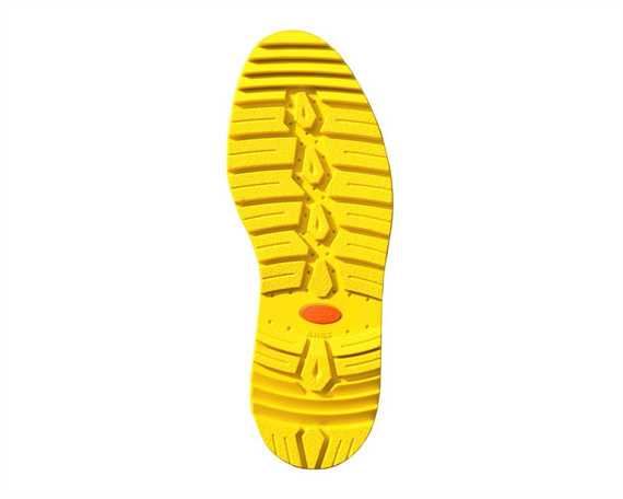 ALPINE PASS ARES full rubber sole SOLE UNIT YELLOW SIZE 45/47