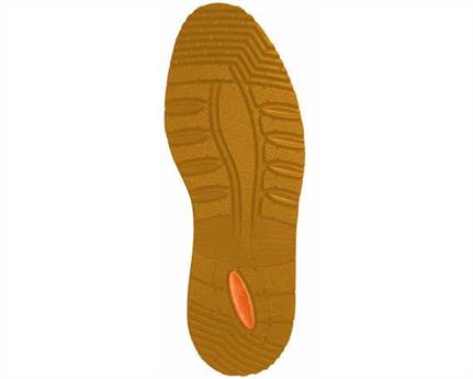 ALPINE PASS URANO full rubber sole SOLE UNIT OCRE SIZE 45/47