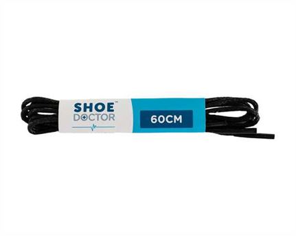  SHOE DOCTOR 60CM THIN WAXED LACE BLACK
