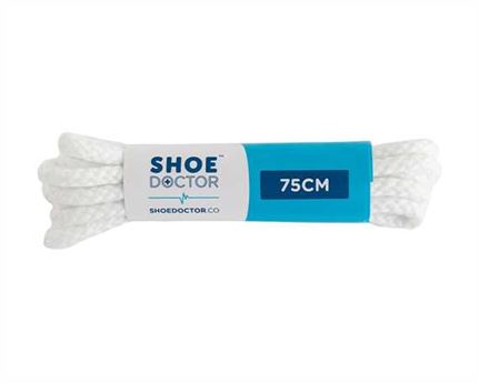  SHOE DOCTOR 75CM CORDED LACE WHITE
