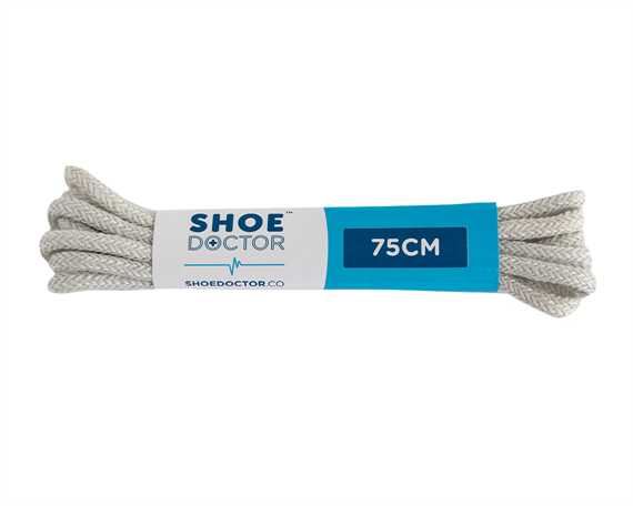  SHOE DOCTOR 75CM FINE ROUND LACE LIGHT GREY