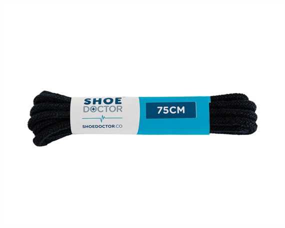  SHOE DOCTOR 75CM FINE ROUND LACE NAVY