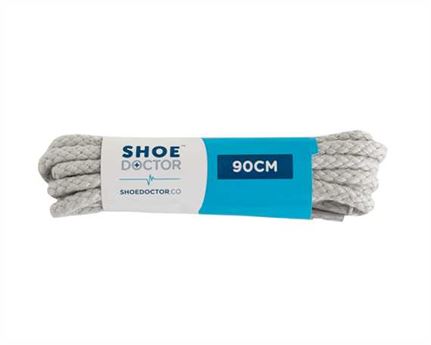  SHOE DOCTOR 90CM CORDED LACE LIGHT GREY
