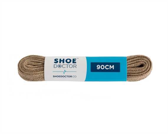  SHOE DOCTOR 90CM FINE FLAT LACE CAMEL