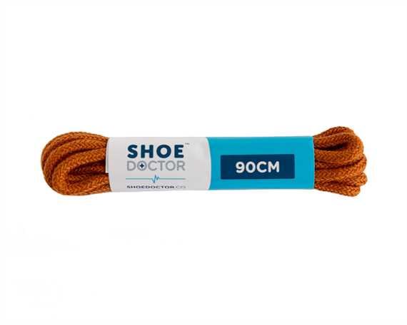  SHOE DOCTOR 90CM FINE ROUND LACE TAN