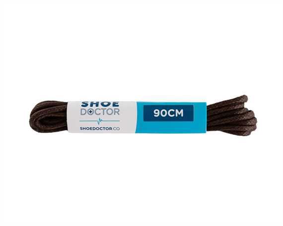  SHOE DOCTOR 90CM WAXED LACE BROWN