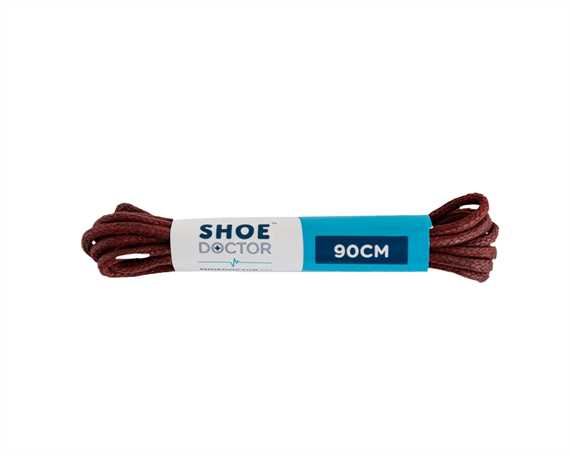  SHOE DOCTOR 90CM WAXED LACE BURGUNDY