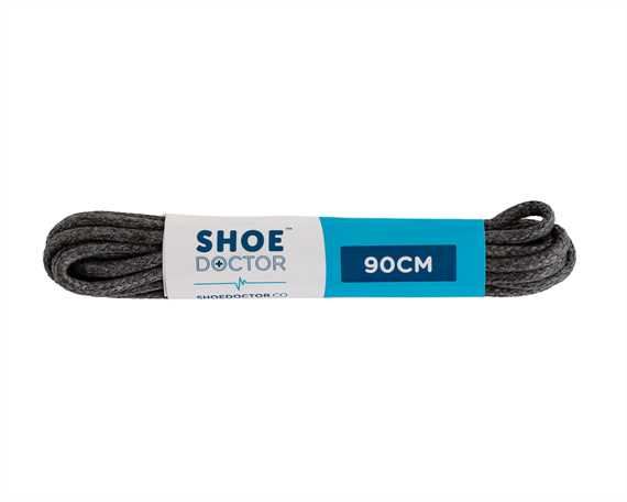  SHOE DOCTOR 90CM WAXED LACE DARK GREY