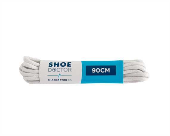  SHOE DOCTOR 90CM WAXED LACE WHITE