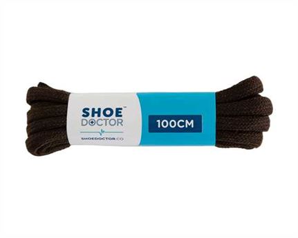  SHOE DOCTOR 100CM SPORTS ROUND LACE BROWN