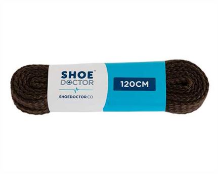  SHOE DOCTOR 120CM TRACK FLAT LACE BROWN