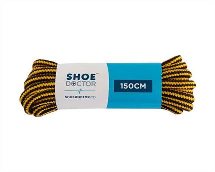  SHOE DOCTOR 150CM HIKER LACE YELLOW/BROWN