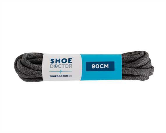  SHOE DOCTOR 90CM LACE SEMI-WAX DARK GREY