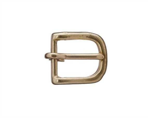 BUCKLE LIGHT WEST END STYLE BRASS 16MM