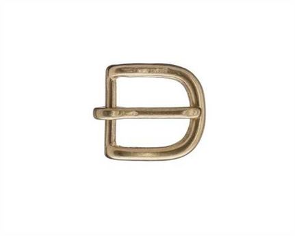 BUCKLE LIGHT WEST END STYLE BRASS 14MM