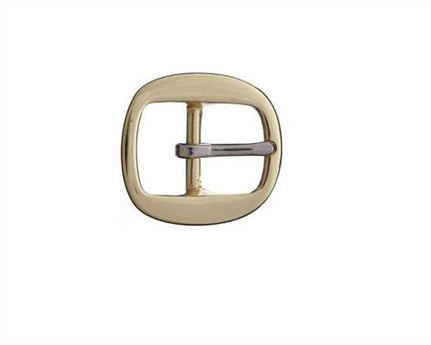 BUCKLE FULL SWAGE BRASS WITH STAINLESS TONGUE 22MM