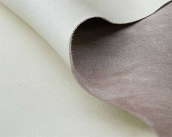 MUIRHEAD GRAMPIAN SOFT WHITE GP118 UPHOLSTERY LEATHER HIDE