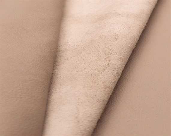 MUIRHEAD GRAMPIAN TAUPE GP100 UPHOLSTERY LEATHER FULL HIDE