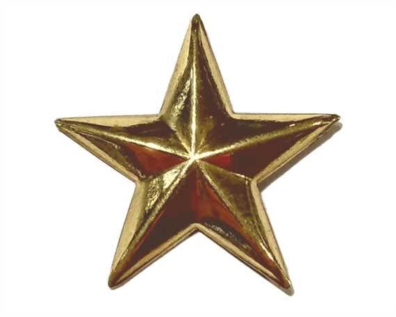 ORNAMENT BRASS STAR SHAPED HARNESS 22MM