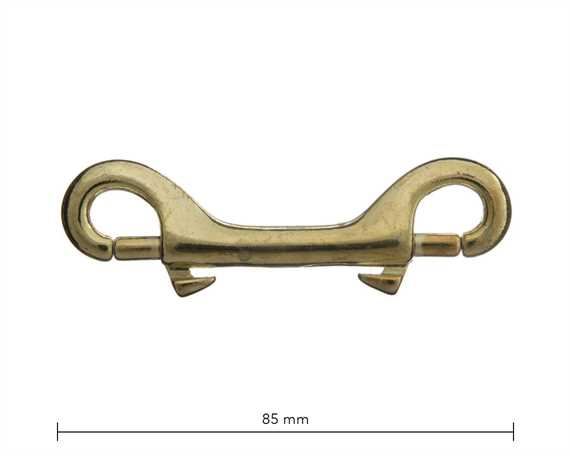 SNAP DOUBLE-END BRASS 85MM