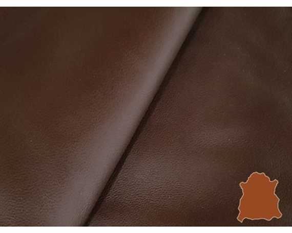 SHEEP NAPPA DARK BROWN 0.6/0.8MM THICK ITALIAN ORIGIN
