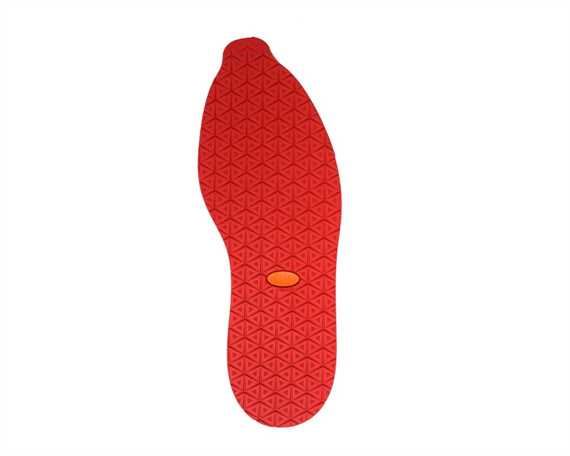 ALPINE PASS HELIO full rubber sole sole SOLE UNIT RED SIZE 45/50