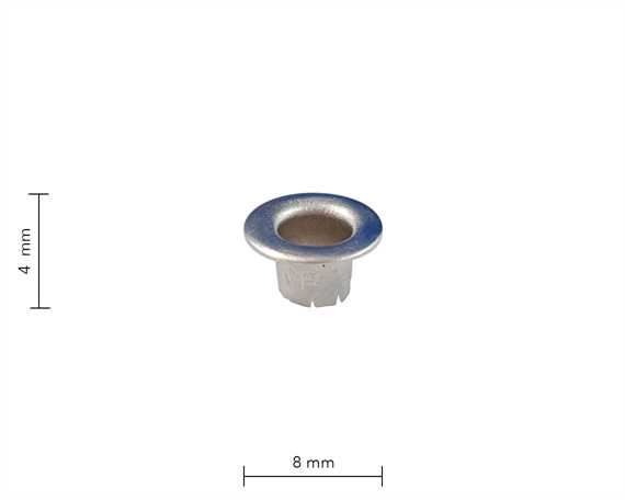 EYELET SHOE 4.5MM NICKEL PKT OF 1000