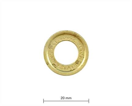 WASHER FOR SP4 EYELET BRASS