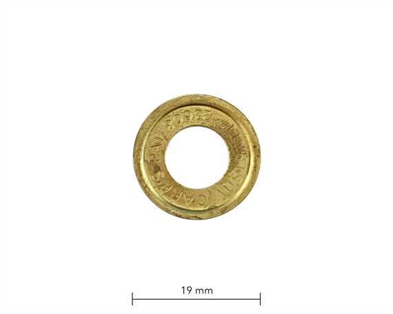 WASHER FOR SP3 EYELET BRASS
