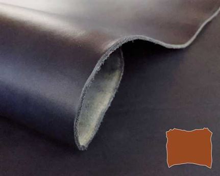 VEG TANNED DOUBLE SHOULDER NAVY #316 2.0MM LEATHER FROM TUSCANY ITALY.