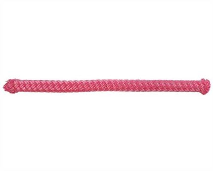 DOUBLE BRAID EQUESTRIAN ROPE 8MM SOLID PINK