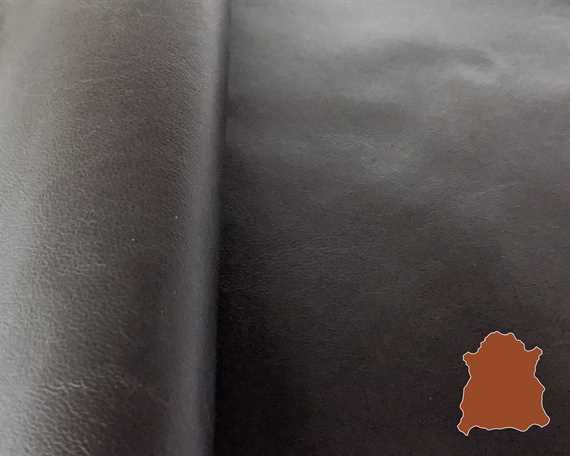 GARMENT SHEEP NAPPA GARMENT FINISHED 0.6/0.9MM BLACK LIGHTWEIGHT LEATHER