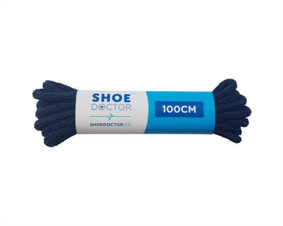  SHOE DOCTOR 100CM FINE ROUND LACE NAVY