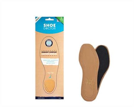  SHOE DOCTOR LEATHER FULL INSOLE SIZE 37 EXQUISIT CARBON ACTIVATED 