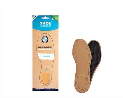  SHOE DOCTOR LEATHER FULL INSOLE SIZE 38 EXQUISIT CARBON ACTIVATED