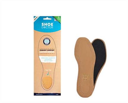  SHOE DOCTOR LEATHER FULL INSOLE SIZE 40 EXQUISIT CARBON ACTIVATED 