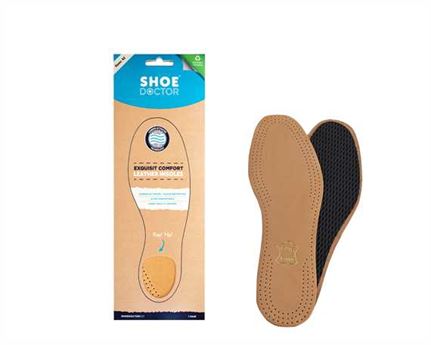  SHOE DOCTOR LEATHER FULL INSOLE SIZE 42 EXQUISIT CARBON ACTIVATED 