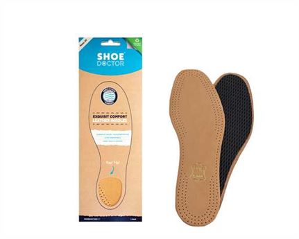  SHOE DOCTOR LEATHER FULL INSOLE SIZE 45 EXQUISIT CARBON ACTIVATED 