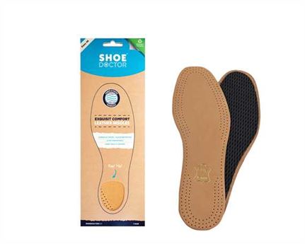  SHOE DOCTOR LEATHER FULL INSOLE SIZE 46 EXQUISIT CARBON ACTIVATED 