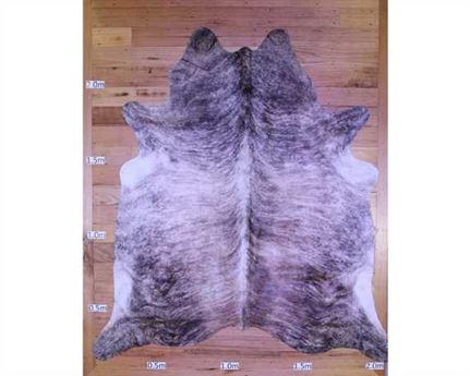 COWHIDE TOP QUALITY NATURAL COLOUR EXOTIC (rug pictured sent) Free Delivery!