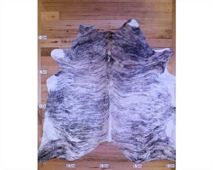 COWHIDE TOP QUALITY NATURAL COLOUR EXOTIC (rug pictured sent) Free Delivery!