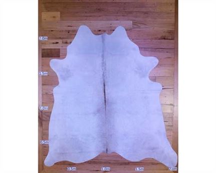 COWHIDE TOP QUALITY NATURAL COLOUR GREY (rug pictured sent) Free Delivery!