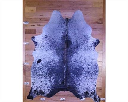 COWHIDE TOP QUALITY NATURAL COLOUR SALT & PEPPER (rug pictured sent) Free Delivery!