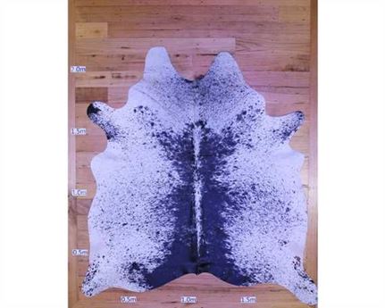 COWHIDE TOP QUALITY NATURAL COLOUR SALT & PEPPER (rug pictured sent) Free Delivery!