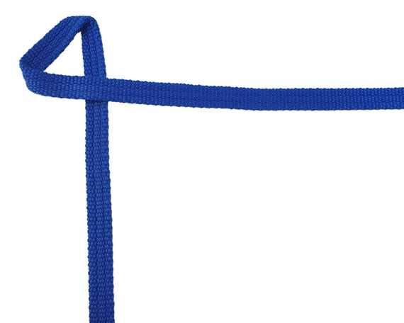 WEBBING SPUN POLYESTER RIBBED (PER L/MTR) ROYAL BLUE #208 12MM