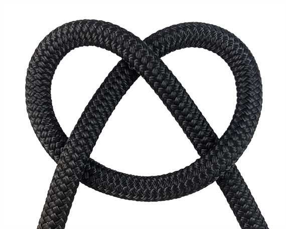 ROPE MARINE DOUBLE BRAID 14MM (PER L/MTR) SOLID BLACK