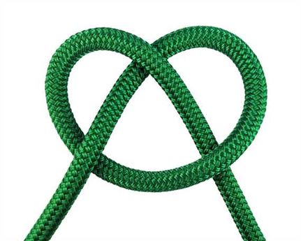 ROPE MARINE DOUBLE BRAID (PER L/MTR) 12MM SOLID GREEN