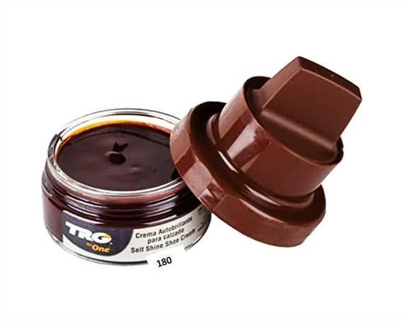  TRG SELF SHINE SHOE CREAM KIT 50 ml. # 180 CHOCOLATE